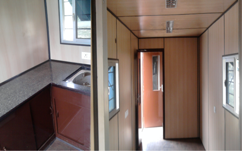 Container Site Office with Pantry